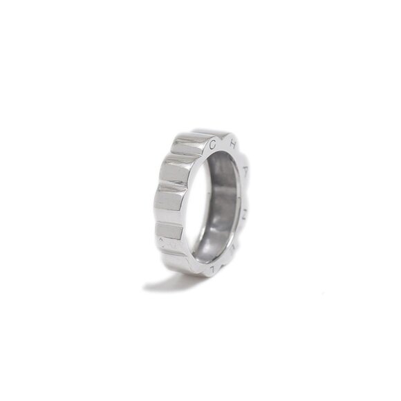 CHANEL White Gold Ring #49 - Picture 1 of 5